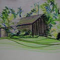 Old Barn At Wason Pond